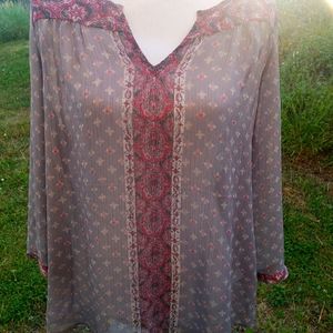 Women's Peasant Top size XL